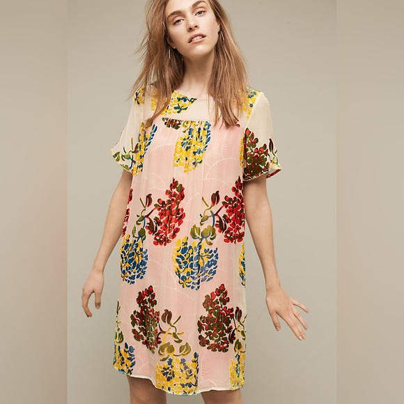 Maeve Dresses & Skirts - Anthropologie Maeve flower market swing mini dress Size M